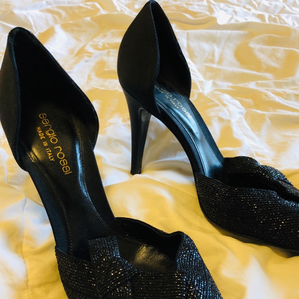 Sergio Rossi black heels